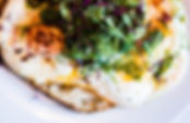 Delicious breakfast eggs & greens