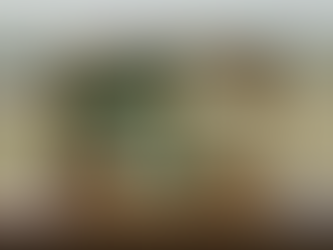 Eye-level view of a digital screen displaying AI-generated abstract art