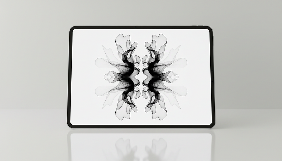 abstract image black and white