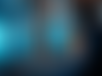 Eye-level view of a digital artist working with AI-generated visuals on a screen