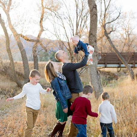 Bear Creek Fall Family Photo Session Colorado Springs