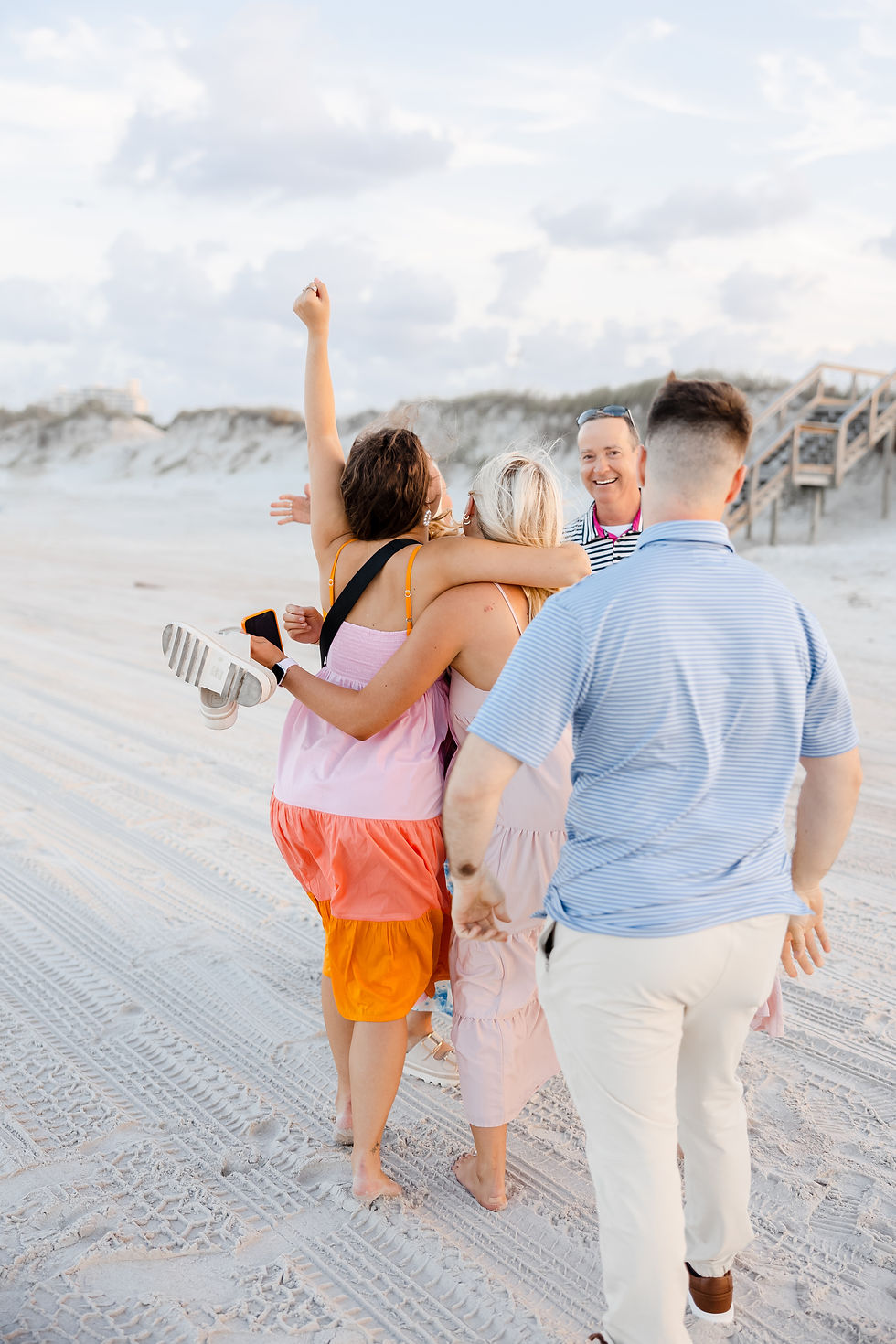 New Smyrna Beach Proposal Photography Dunes Park Engagement
