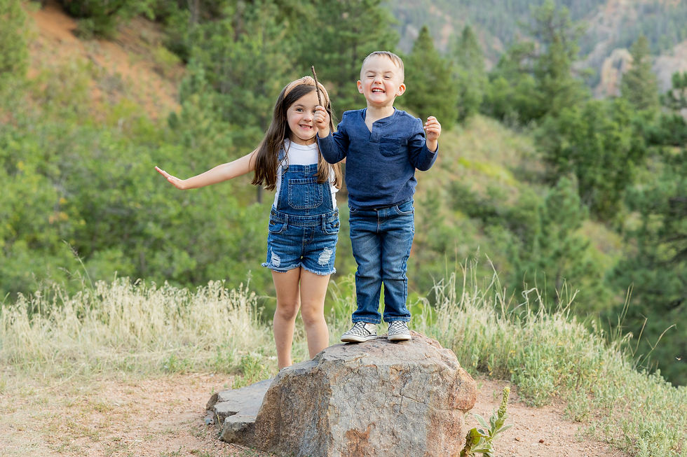Photo Session at Gold Camp Road in Colorado Springs
