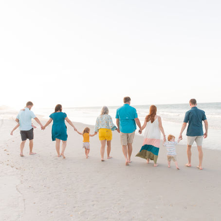 New Smyrna Beach Florida Family Vacation Photo Session
