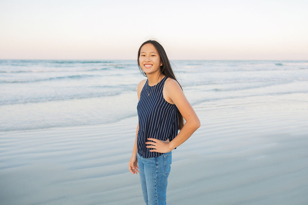 New Smyrna Beach Senior Photos Historic Canal Street and Beach