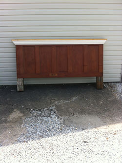 Old Door Headboard