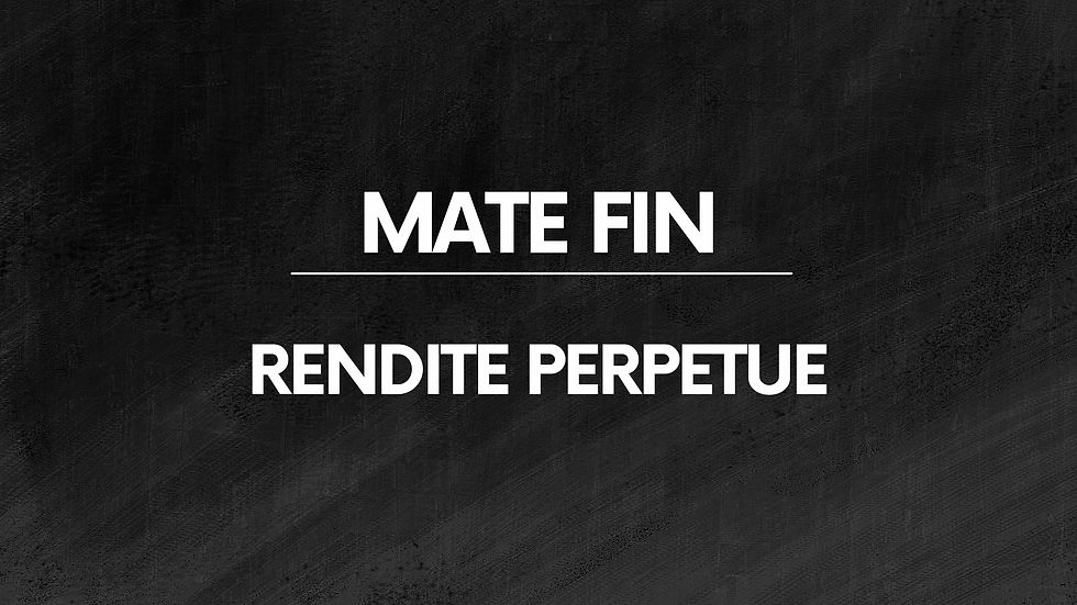 Rendite perpetue