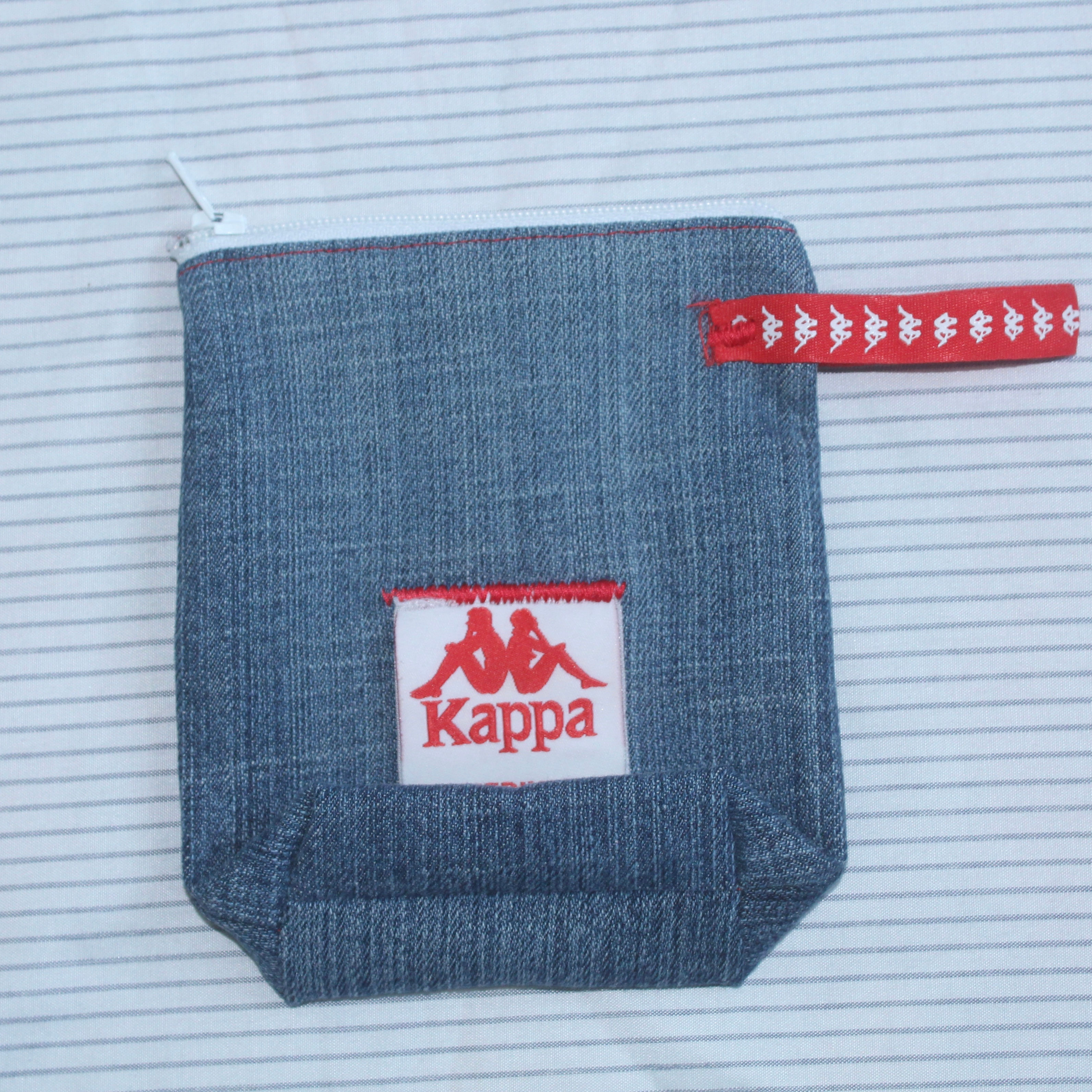 Kappa Zipper Denim Bag