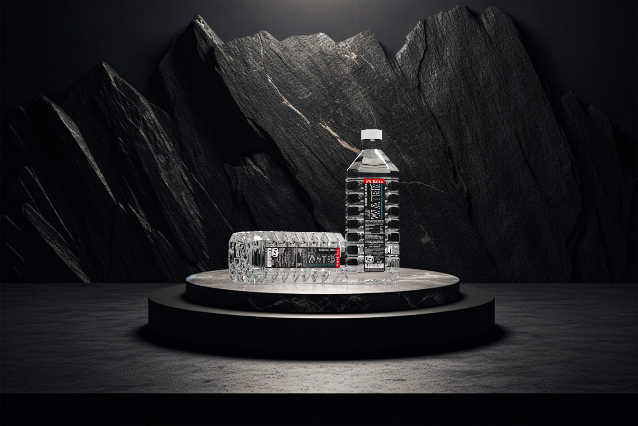 Lap Water Packaged Drinking Water with Added Minerals 500ml