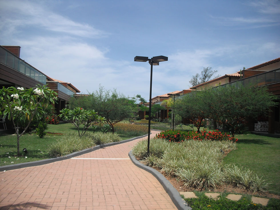 Jardim do condominio