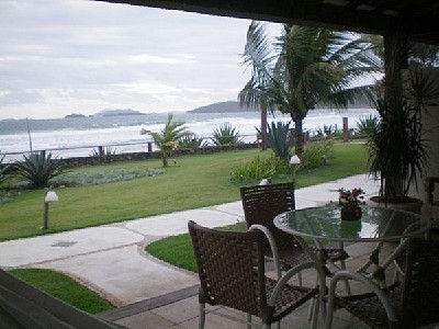 Vista da varanda da casa