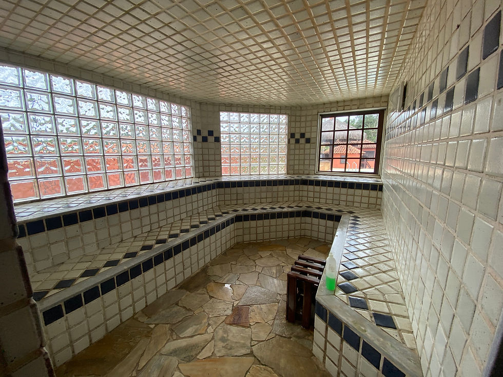 Sauna do condomínio