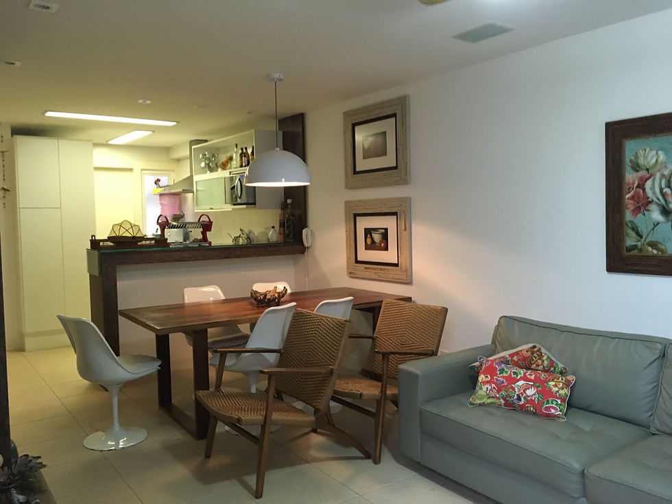 Sala e cozinha
