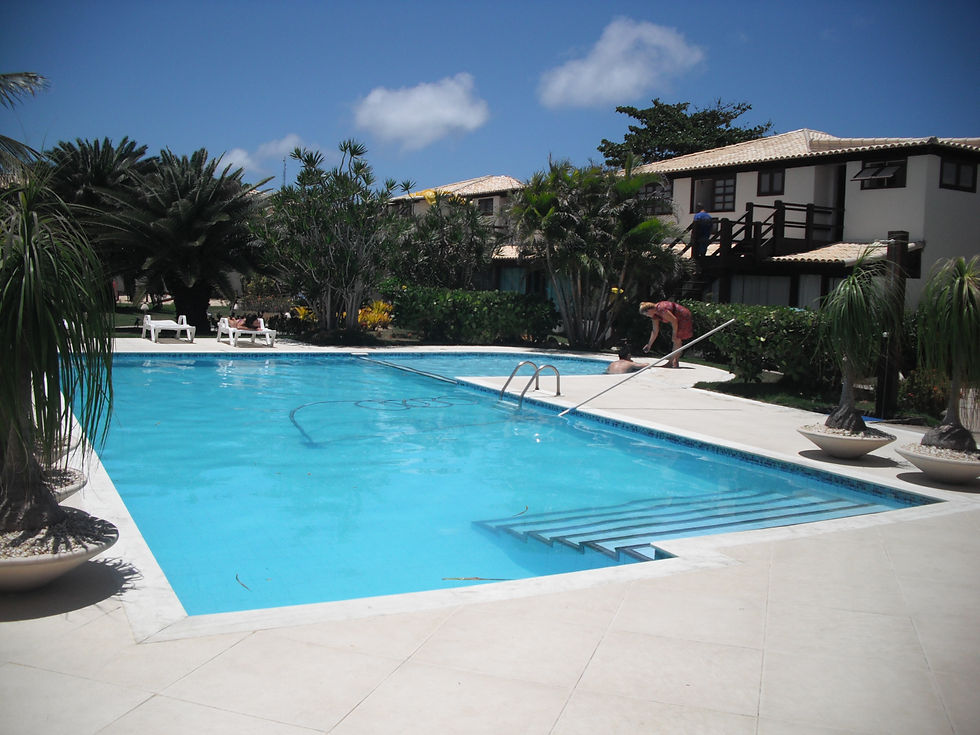 Piscina do condomínio
