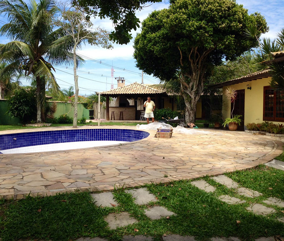 Piscina do condomínio
