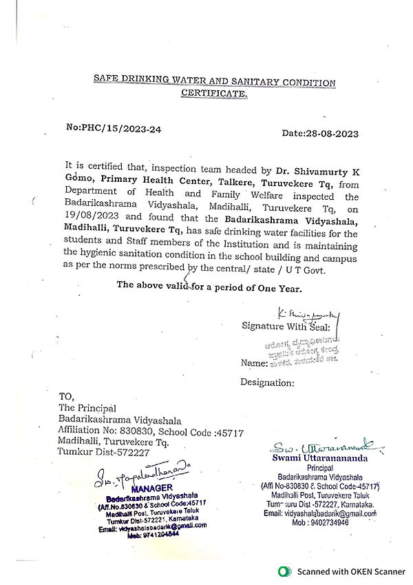 Safe Drinking & Sanitary Condition Certificate - Jpg Format.jpg