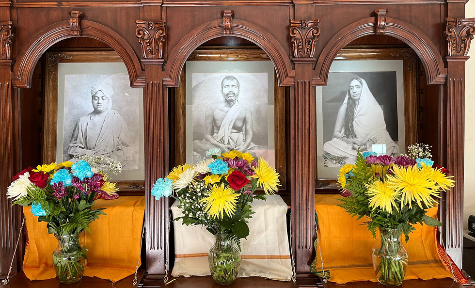 Guided by the Teachings of Sri Ramakrishna, Sri Sarada Devi & Swami Vivekananda