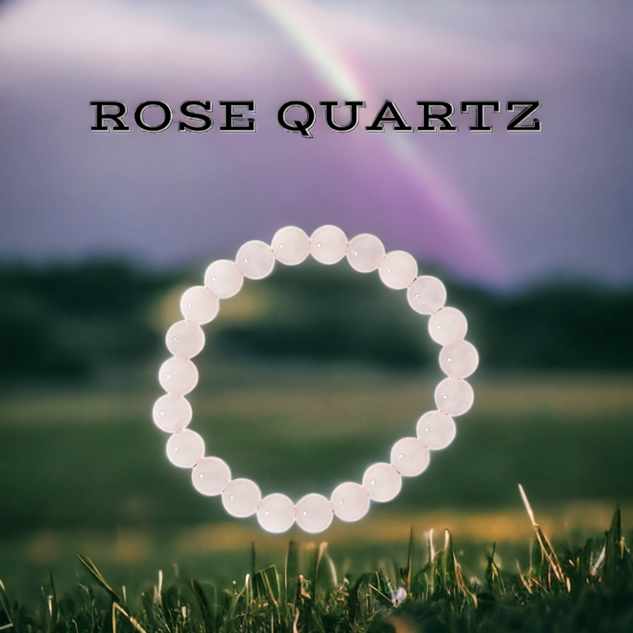 Rose Quartz Hyper-Charged Energy Enhancement System Bracelet