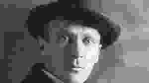 Portrait de l'écrivain russe Mikhaïl Boulgakov (Михаил Афанасьевич Булгаков) (1891-1940) dont YMCA-Press fut la première maison d'édition de nombreuses de ses oeuvres (Coeur de Chien, le Maître et Marguerite).