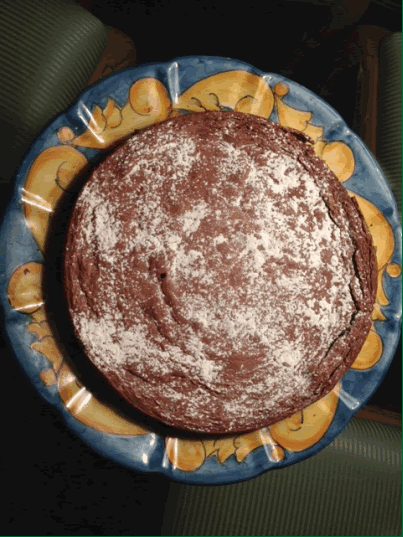 Italian Flourless Chocolate Cake recipe