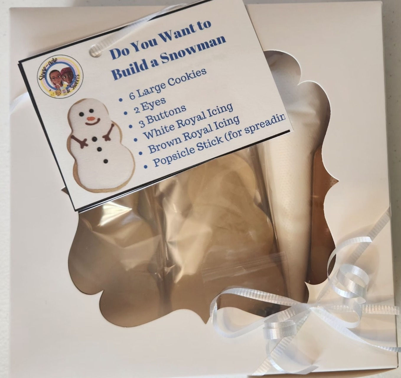 Snowman Cookie Kit