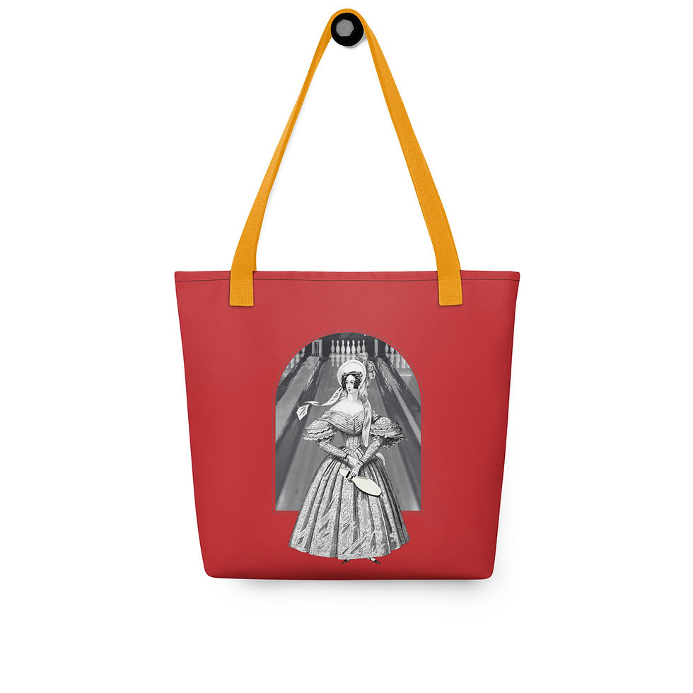 Thumbnail: Strike Queen Tote Bag Red