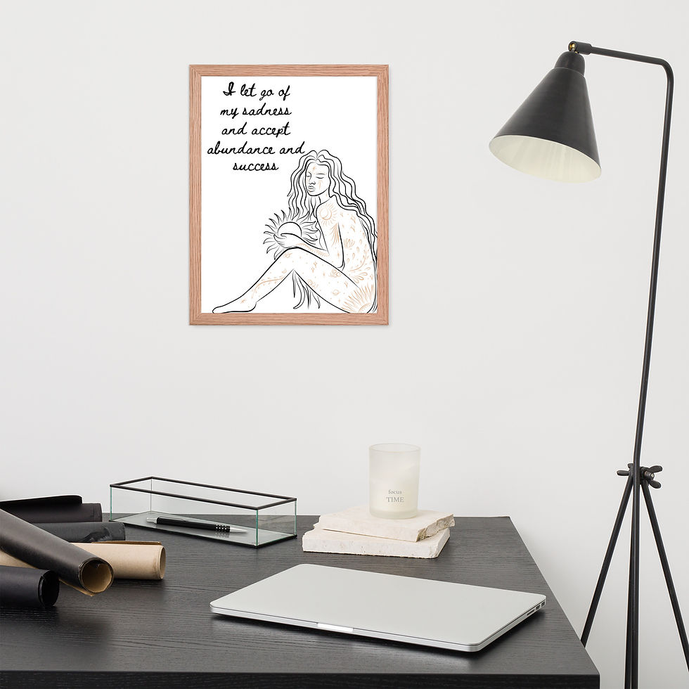 Thumbnail: Affirmation - Framed Poster