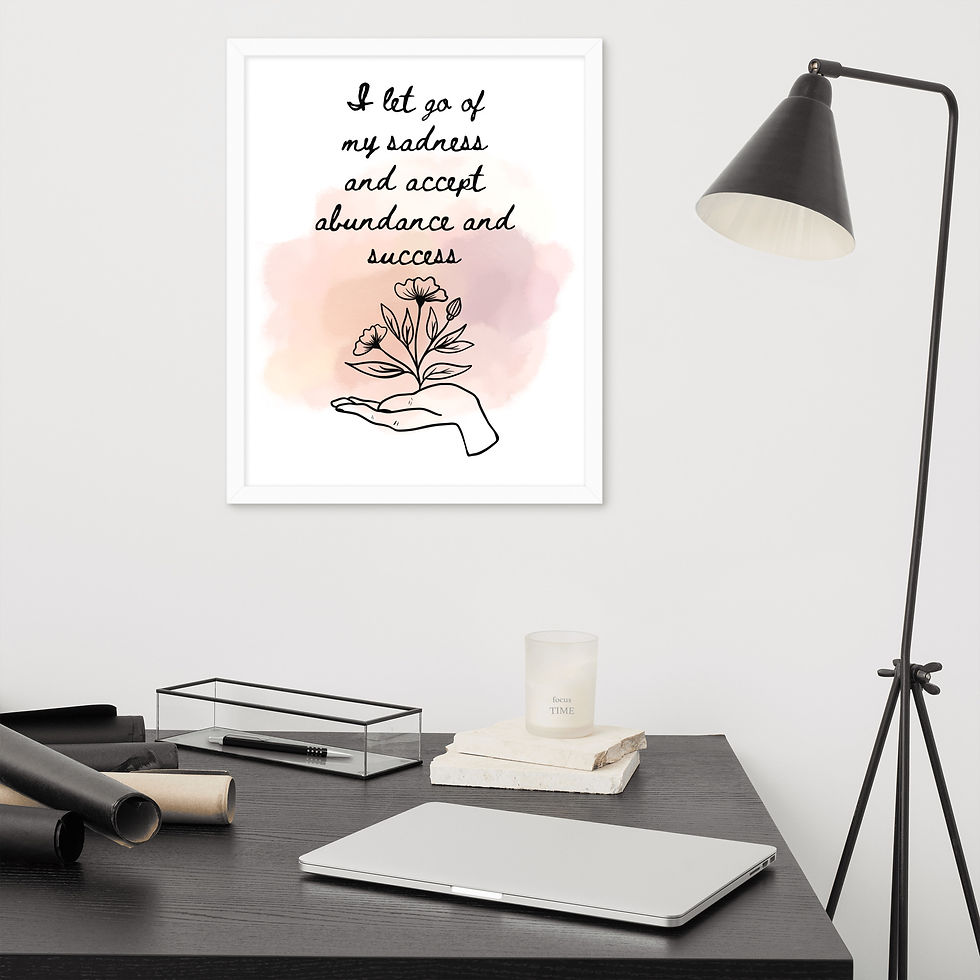 Thumbnail: Affirmation - Framed Poster