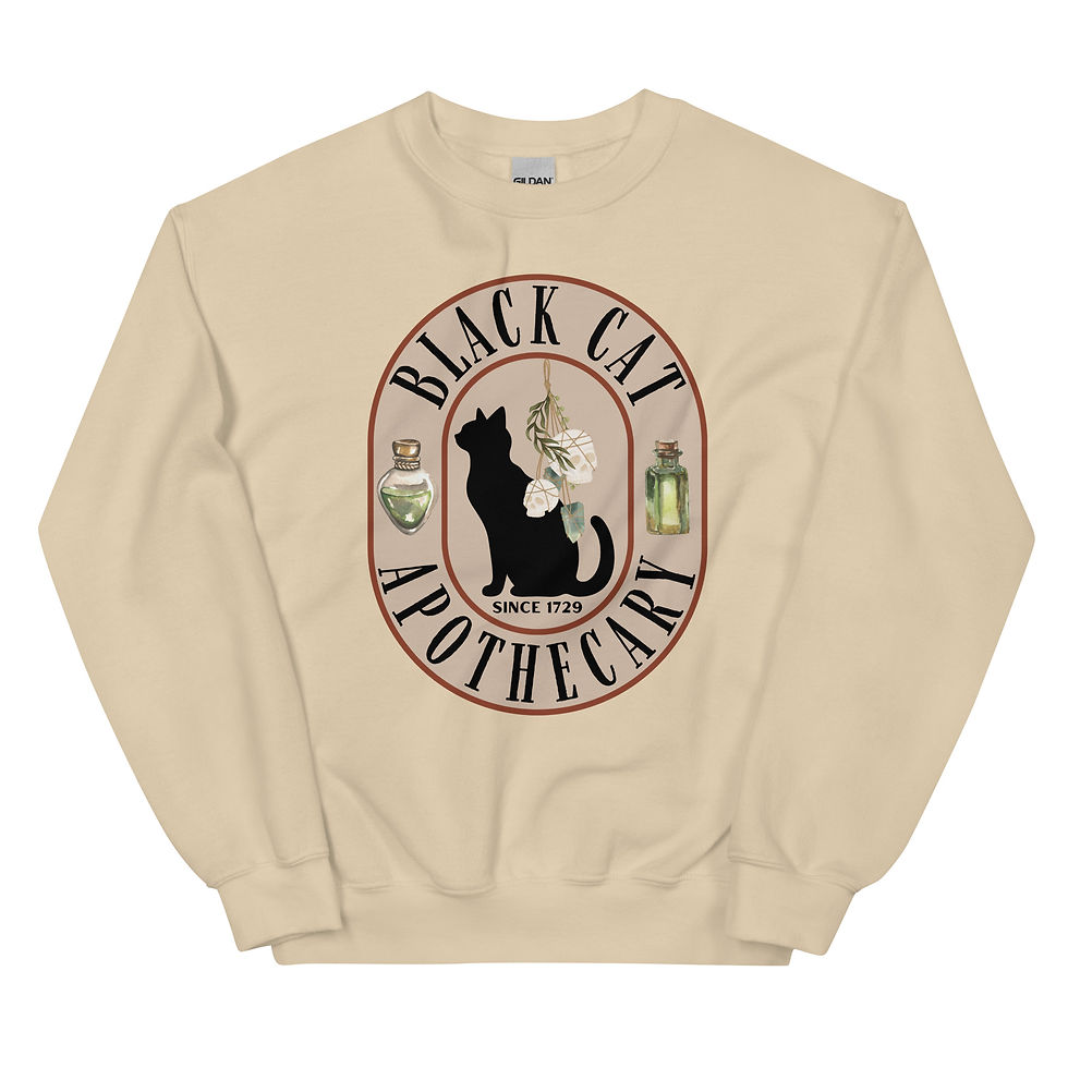 Thumbnail: Black Cat Apothecary Crewneck
