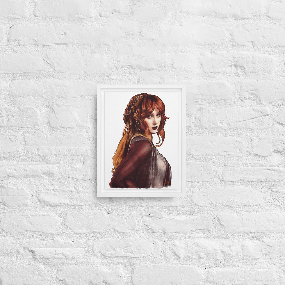 Thumbnail: Framed canvas