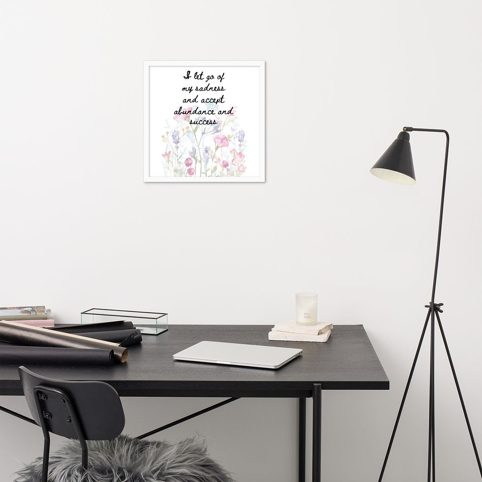 Thumbnail: Affirmation - Framed Poster