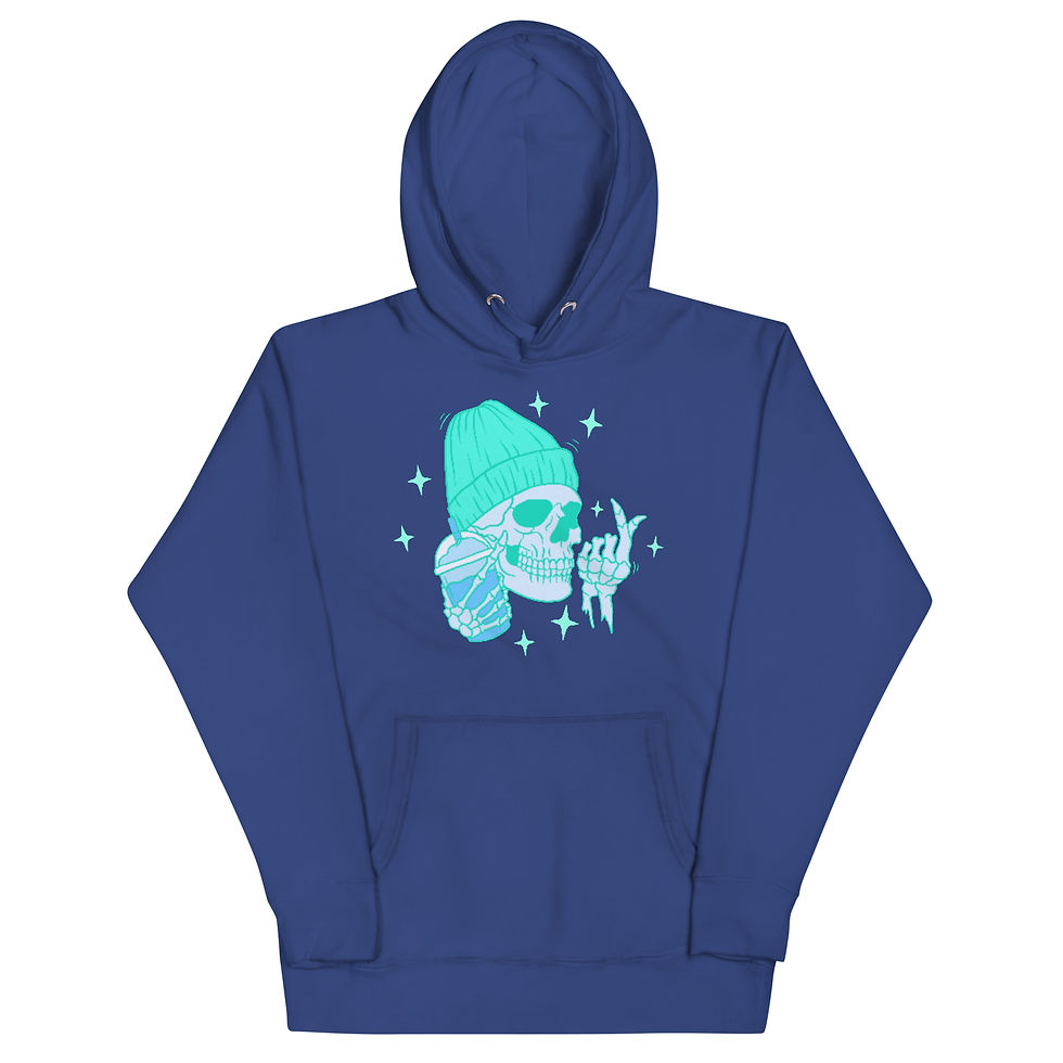 Thumbnail: Blue Slushie Skeleton