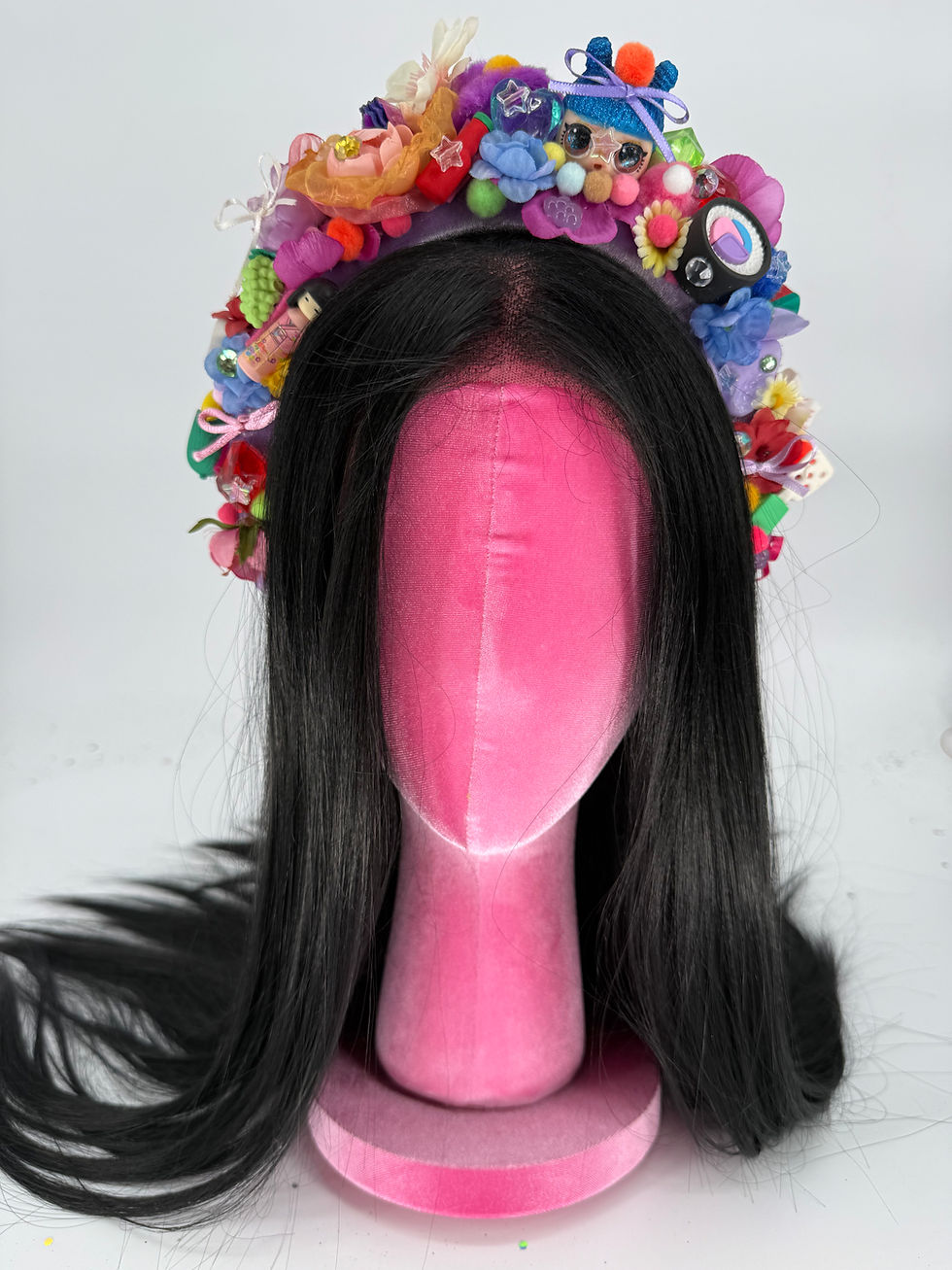 Hello Darling Lilac The Everything Headband- One Of A Kind Wearable Art