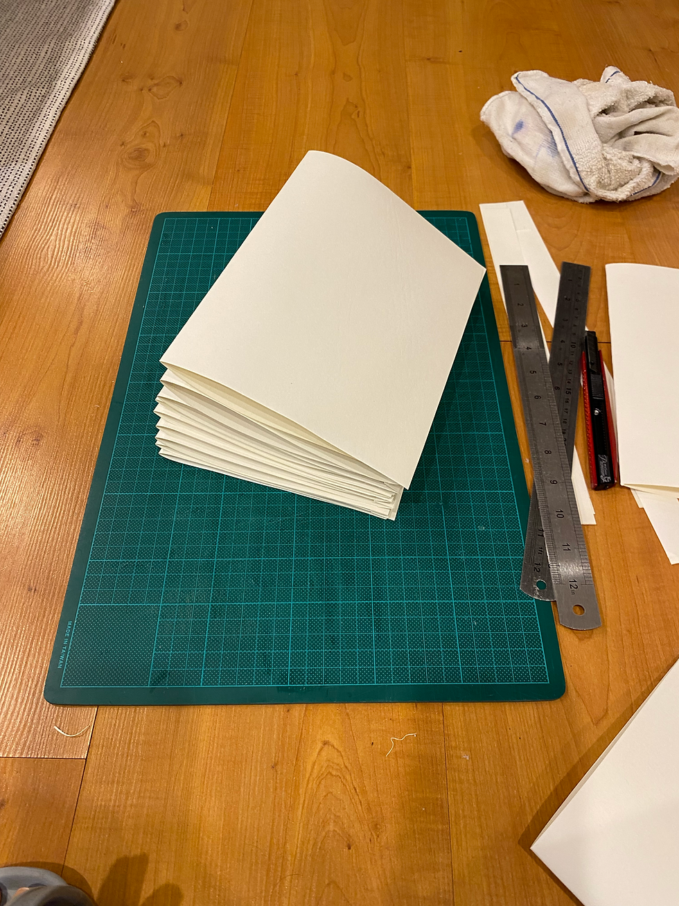 Making of concertina pages