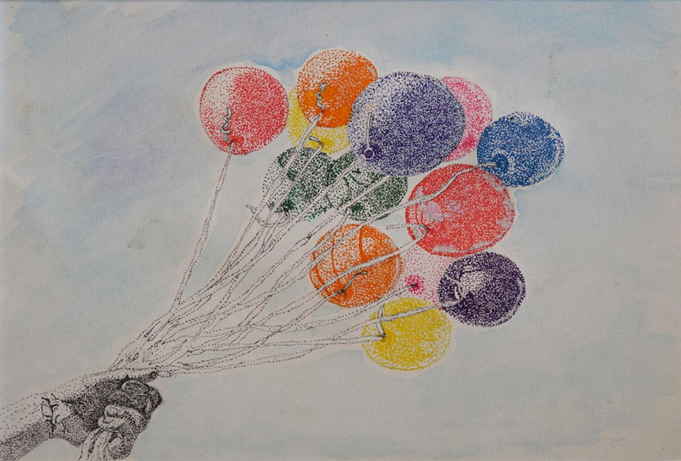 Balloons in the Wind