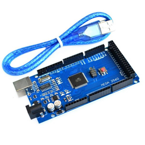 Arduino Mega 2560 R3 original + USB Cable | Noor Aziz Electronics
