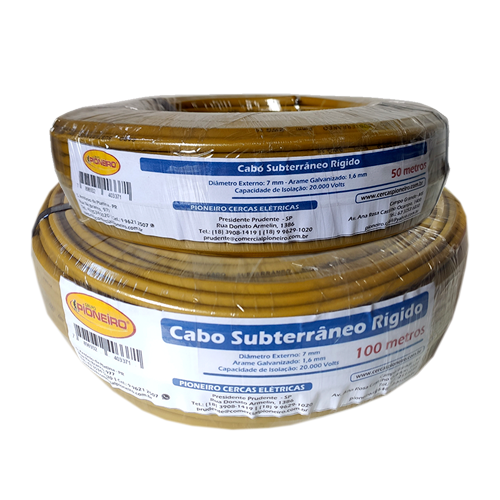 Cabo Subterrâneo Rígido