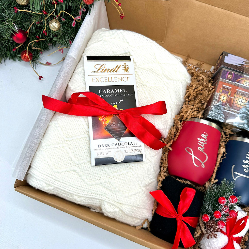 Thumbnail: HUGE Christmas GIFT Box For Him and Her Congratulations Anniversary Gift Custom