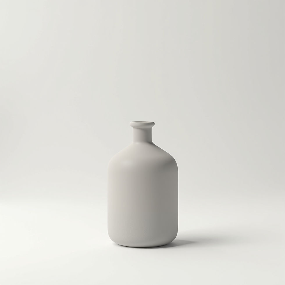 Vaso Cerâmica Minimalista