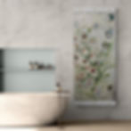 hanging canvas art, hanging art, abstract flowers