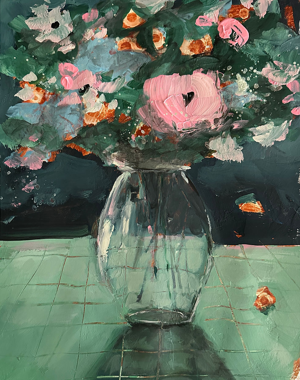 quick and loose painting by Denise Cerro
