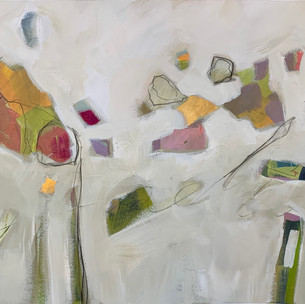 mixed media art, mixed media artist, original art, abstract flowers, contemporary art