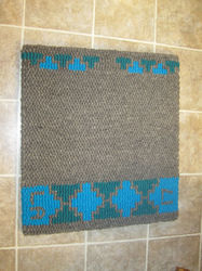 Custom wool saddle pad#120B