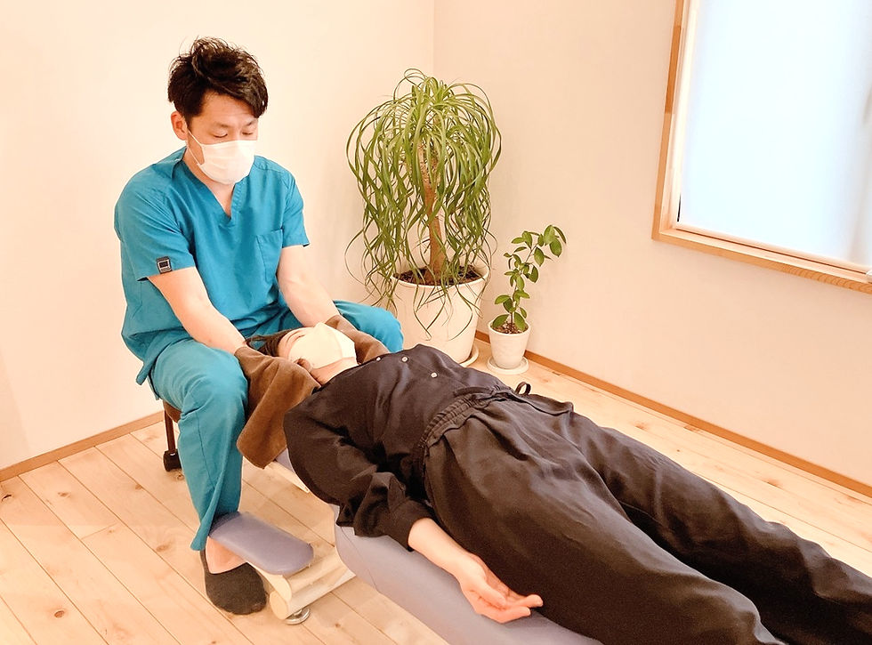 頭部調整