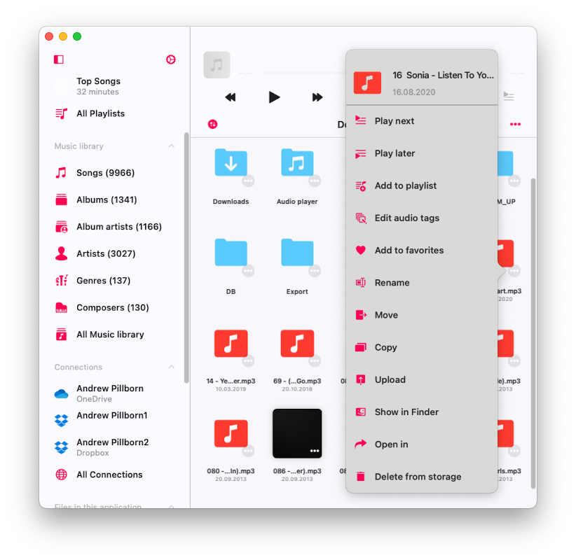 local files editing