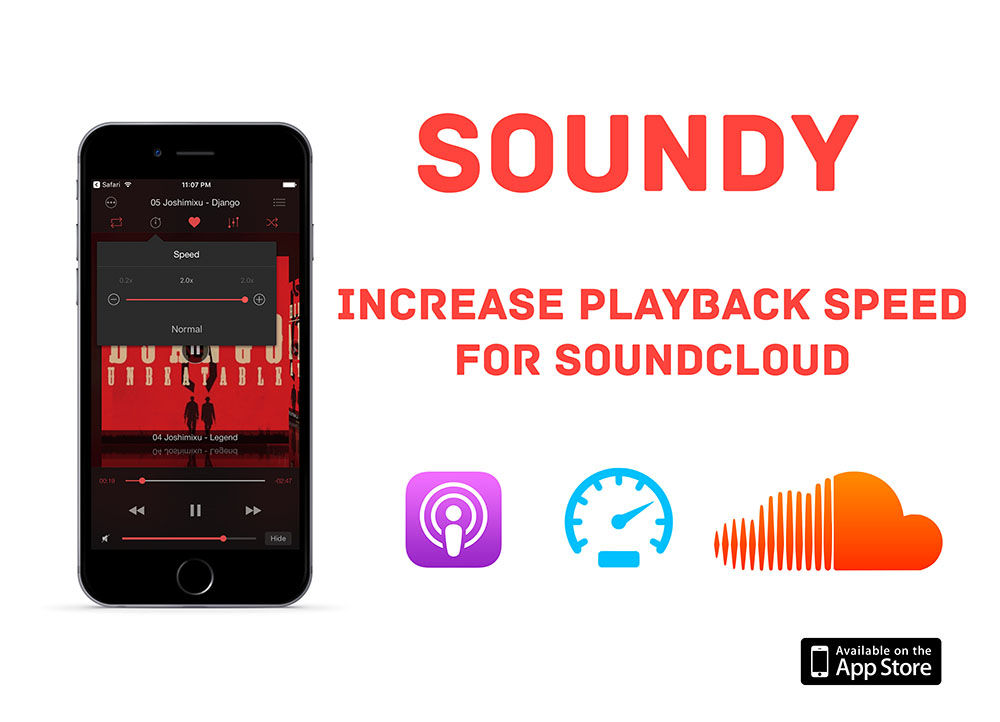 How to increase playback speed on SoundCloud