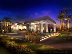 K&A Nad-El Chiba-Guest Villa-Alt1-Night-Front-Fs3 web_1067x800
