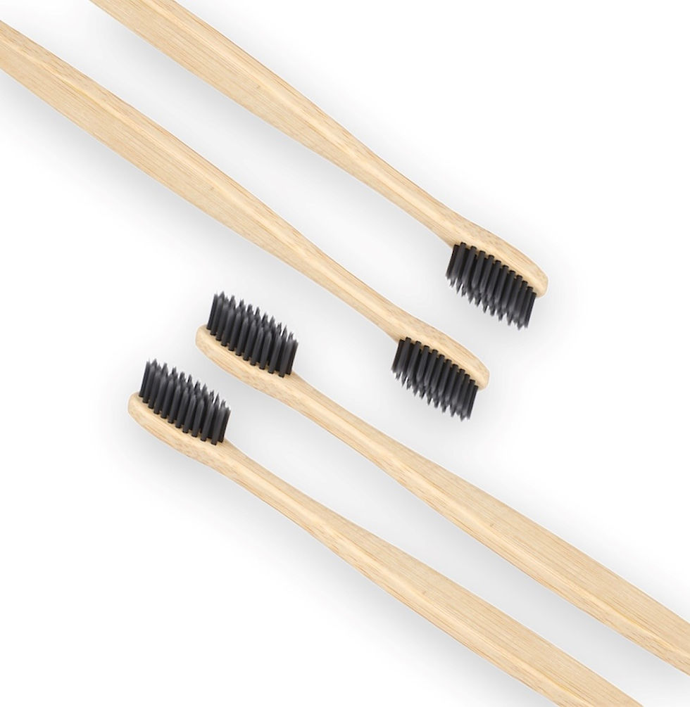Thumbnail: Natural Bamboo Toothbrush 10 Pk