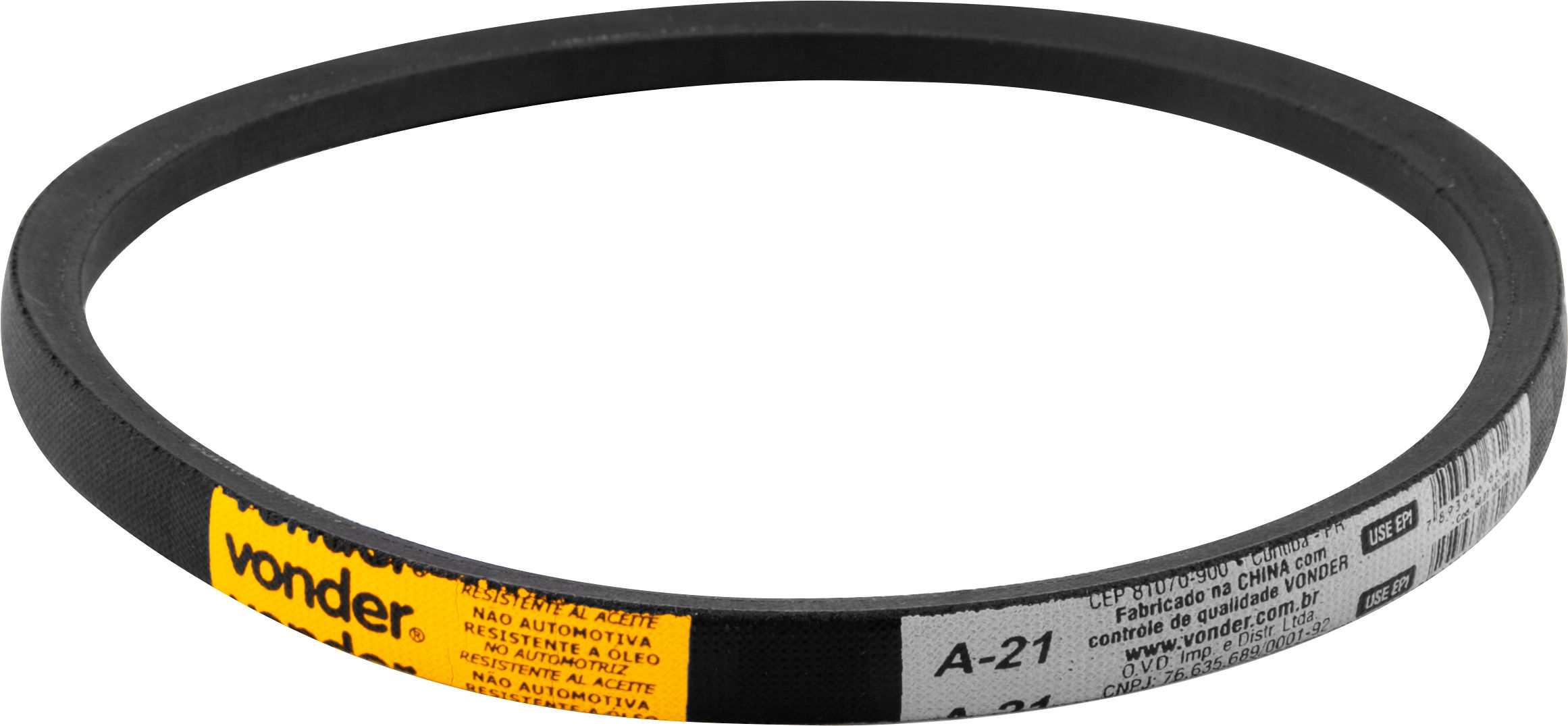Correia perfil V A-21 industrial VONDER PLUS