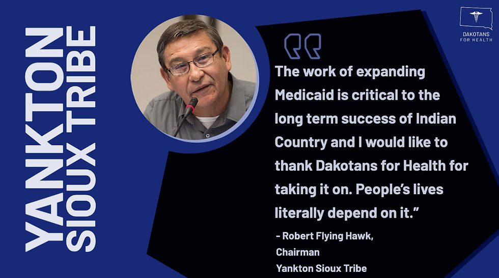 Dakotans for Health values America’s diverse middle class, and the union workers who built and preserve it. SMART and the Eastern South Dakota Building Trades are proud support their effort to extend health insurance to 42,000 people who need it. It is what Build Back Better is all about.-mark rogers